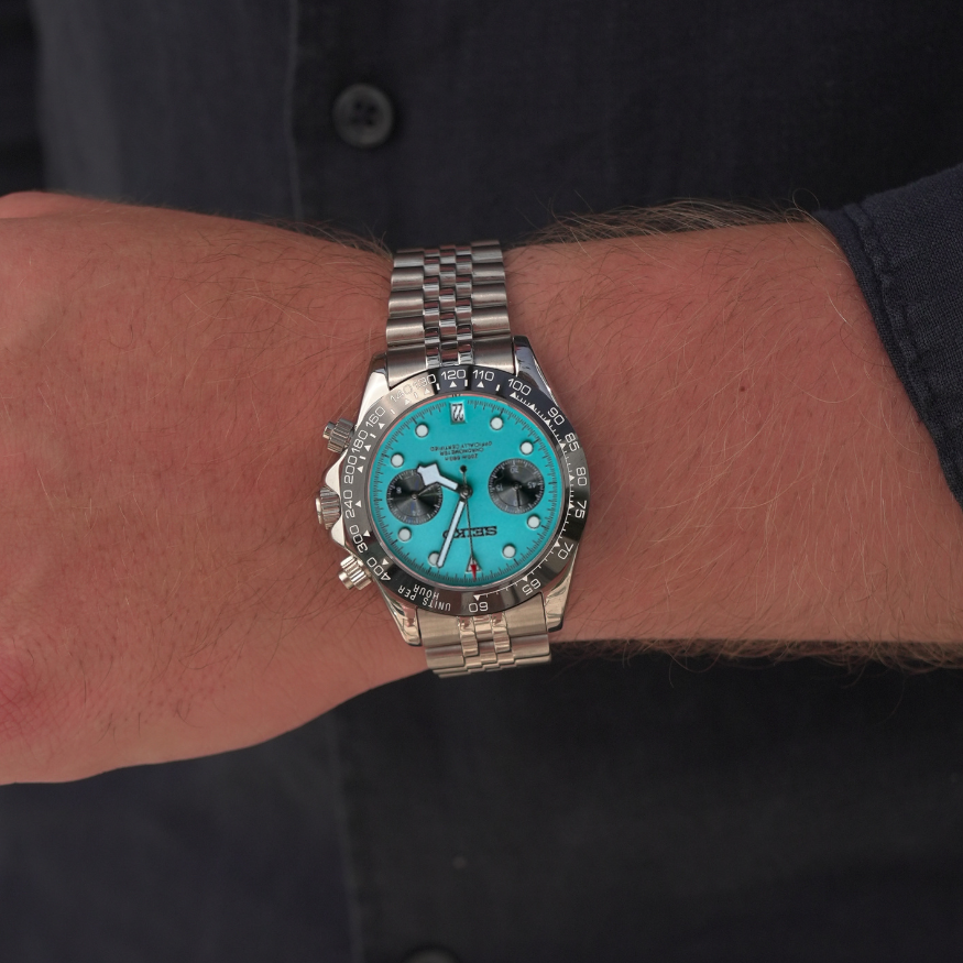 TUDEIKO Chrono Miami Blue