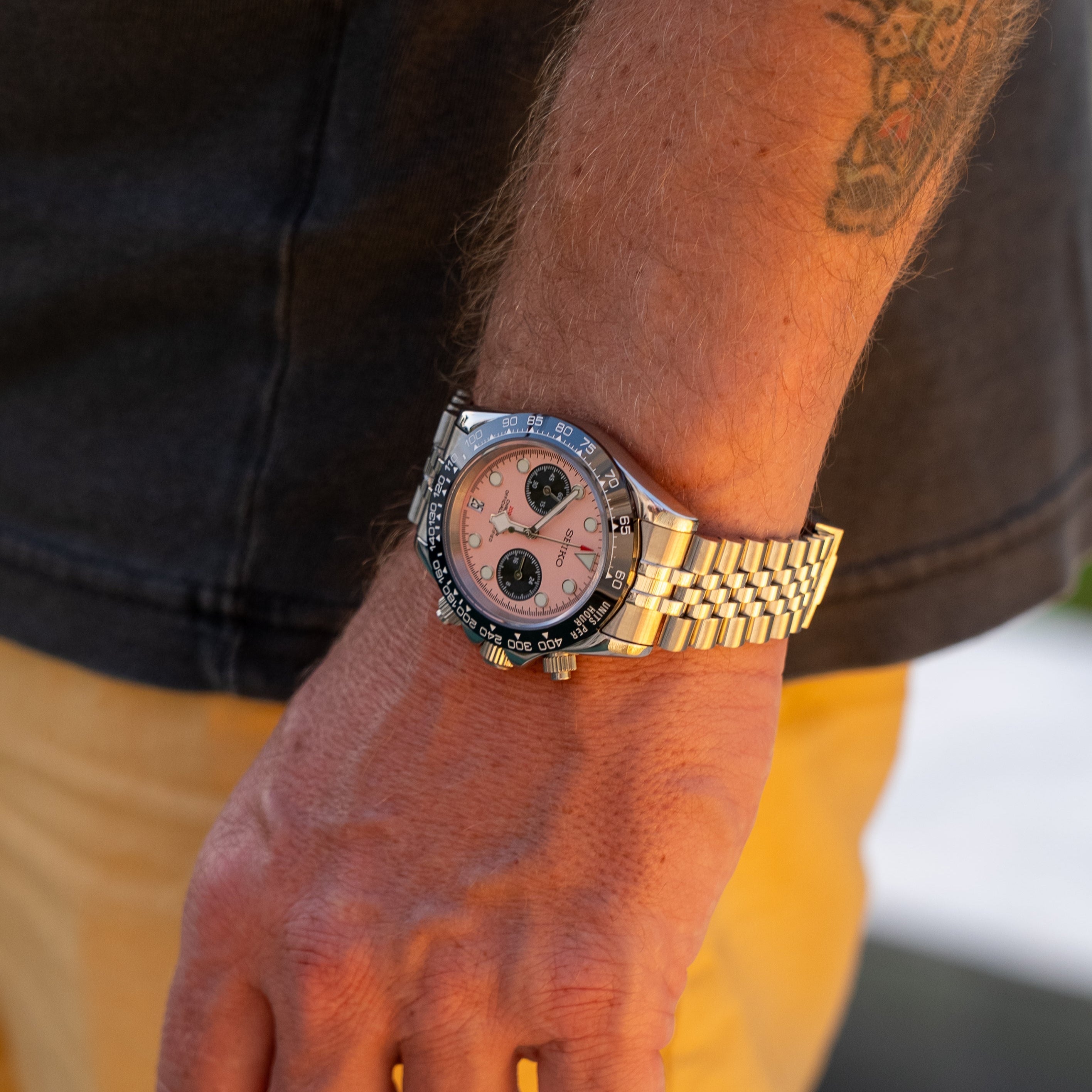 TUDEIKO Chrono Miami Pink