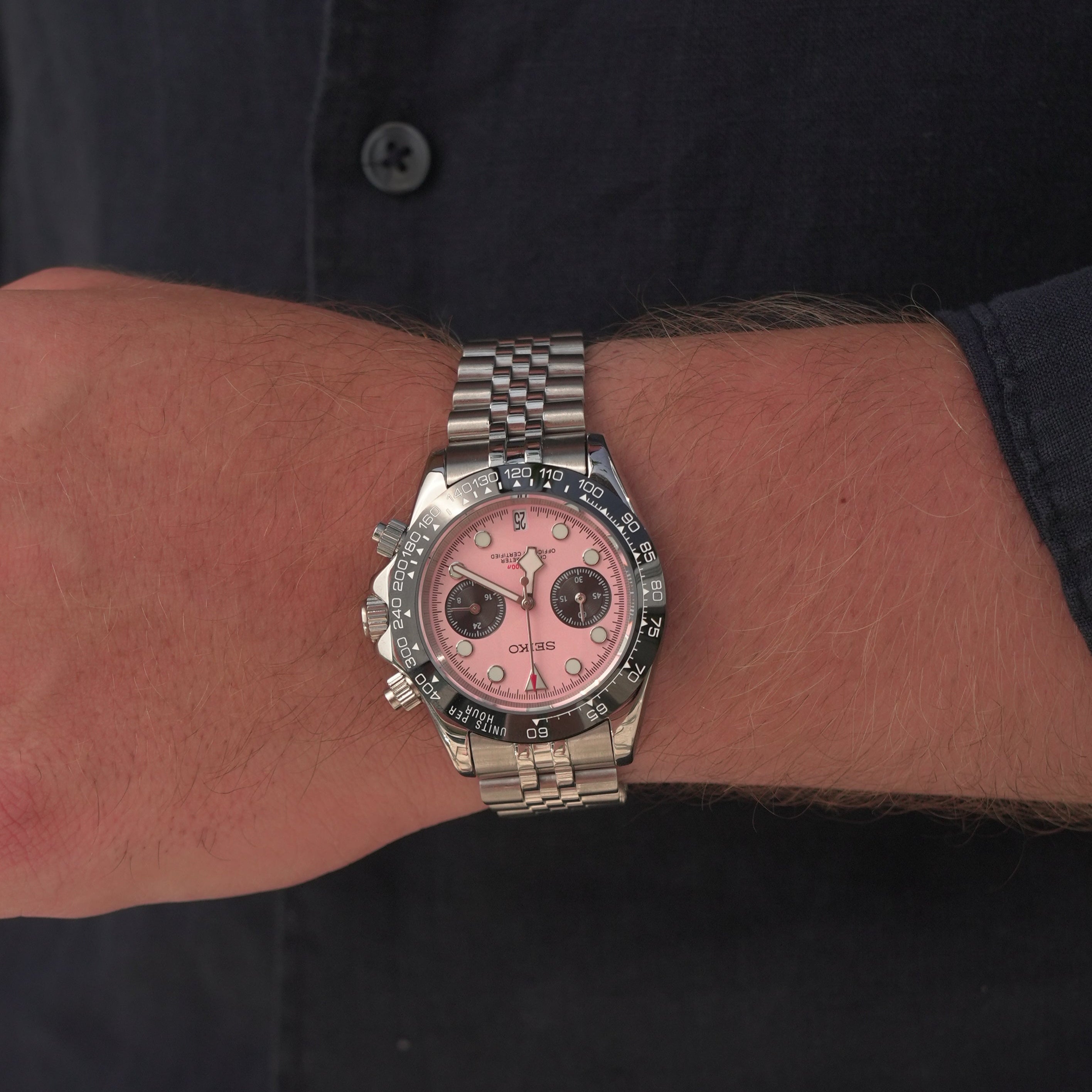 TUDEIKO Chrono Miami Pink